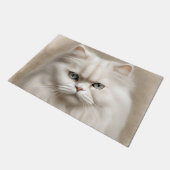 ペルシャ猫エレガント猫 ドアマット (アングル)