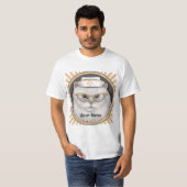 ペルシャ猫ナース Tシャツ (正面フル)