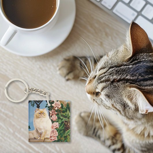 ペルシャ猫バラドライアド キーホルダー