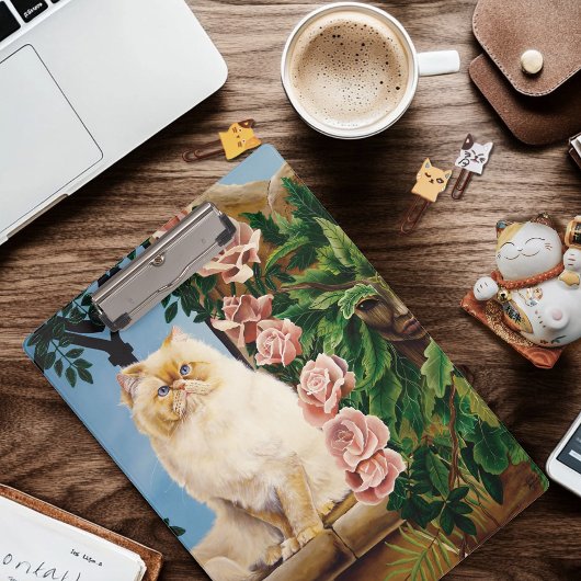 ペルシャ猫バラドライアド クリップボード