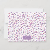 ペルシャ猫パーソナライズされた文具 ノートカード (裏面)