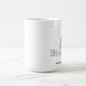 ペルシャ猫フェラル コーヒーマグカップ (中央)