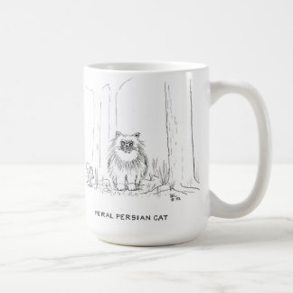 ペルシャ猫フェラル コーヒーマグカップ