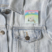 ペルシャ猫ペット 名前入れ可能 缶バッジ (インサイチュ)