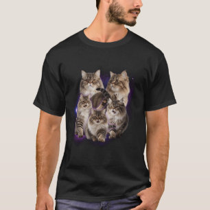 ペルシャ猫レトロヴィンテージ90sデザインおもしろいPet Ow Tシャツ