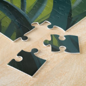 ペルシャ猫春の花絵を描ズ ジグソーパズル (側面)