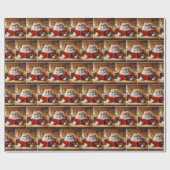 ペルシャ猫読の本 ラッピングペーパー (フラット)