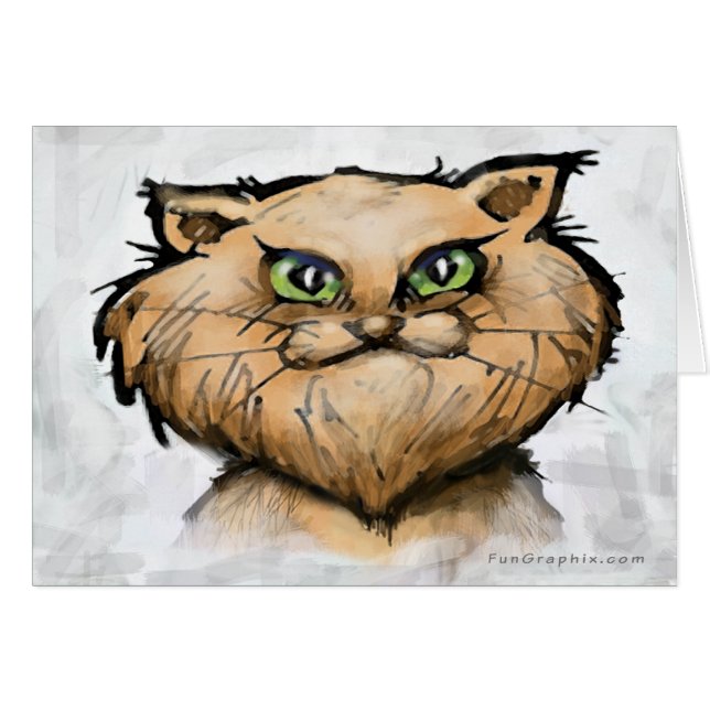 ペルシャ猫 (正面横)