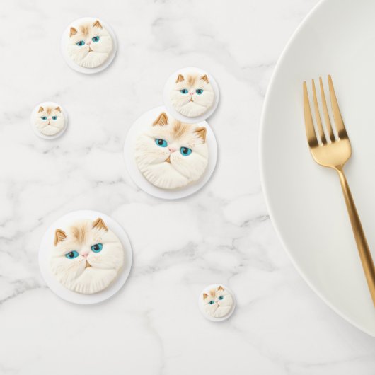 ペルシャ猫3D インスパイア コンフェッティ (グループ)