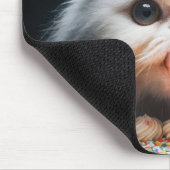 ペルシャ猫(お誕生日ケーキ) マウスパッド (コーナー)