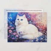 ペルシャ猫 – はがき (正面/裏面)