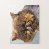 ペルシャ猫。 ジグソーパズル (縦)