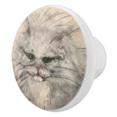 ペルシャ猫 セラミックノブ (右)