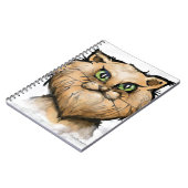 ペルシャ猫 ノートブック (左側)