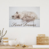 ペルシャ猫 ポスター (キッチン)