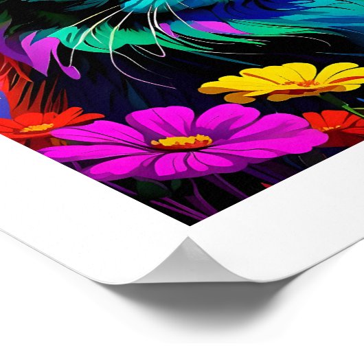 ペルシャ猫 ポスター (角)