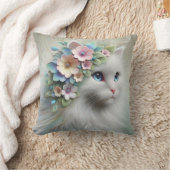 ペルシャ猫(ローレルフローラ) クッション (ブランケット)