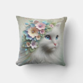 ペルシャ猫(ローレルフローラ) クッション (正面)