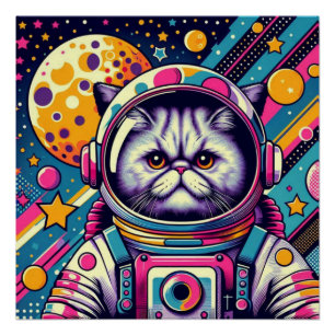 ペルシャ猫・宇宙飛行士8 ポスター