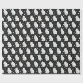 ペルシャ猫（点在） ラッピングペーパー (フラット)