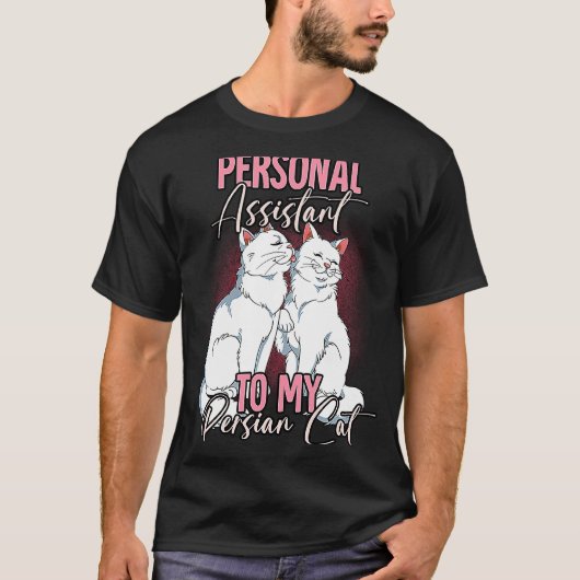 ペルシャ猫 10 Tシャツ (正面)