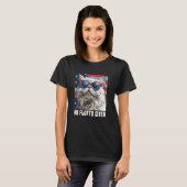 ペルシャ猫 MIR DOCH EGAL 笑えるペルシャ猫 アメリカ Tシャツ (正面フル)