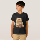 ペルシャ猫 Tシャツ (正面フル)