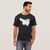 ペルシャ猫 Tシャツ (正面フル)