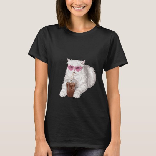 ペルシャ猫Comfort Colors Tシャツ (正面)