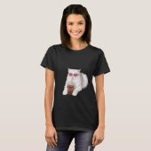 ペルシャ猫Comfort Colors Tシャツ (正面フル)