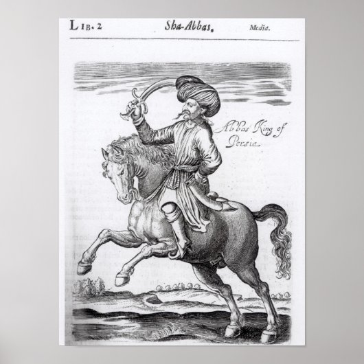 ペルシャ王アッバス ポスター (正面)