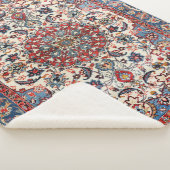 ペルシャ素晴らしベビーブルーレッドタン シェルパブランケット (3/4)