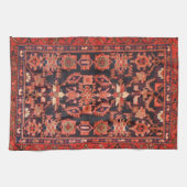 ペルシャ絨毯イースタンアクセントヴィンテージトルコレトロ キッチンタオル (横)
