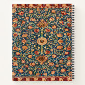 ペルシャ絨毯デザイン ノートブック (裏面)