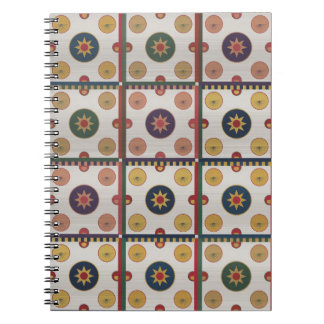 ペルシャ絨毯パターン デザイン ノートブック