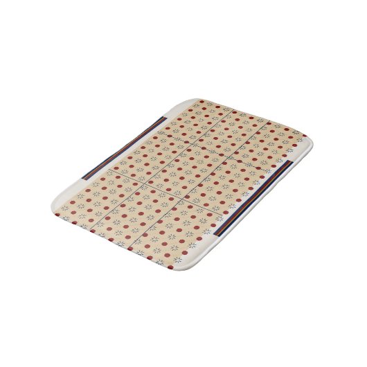 ペルシャ絨毯模様  バスマット (アングル)