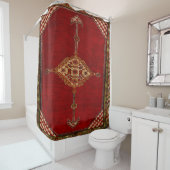 ペルシャ絨毯 – はっきりしたデザイン シャワーカーテン (インサイチュ)