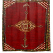 ペルシャ絨毯 – はっきりしたデザイン シャワーカーテン (正面)