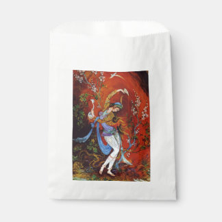 ペルシャ絵画ニンフのミニチュア フェイバーバッグ