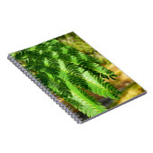 ペルシャ絹の木の葉写真手帳 ノートブック (右側)