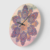 ペルシャ美術 ラージ壁時計 (傾斜)