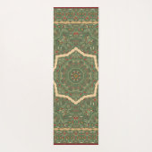 ペルシャ色の絨毯 ヨガマット (裏面)