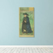 ペルシャ語で刻まれたイエズス会の司祭：「ジャハギルS キャンバスプリント (インサイチュ (ウッドフロア))