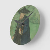 ペルシャ語で記されるイエズス会士の司祭: 「Jahangir S ラウンド壁時計 (傾斜)