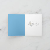 ペルシャ語インバイクバスケット誕生日 カード (内部)