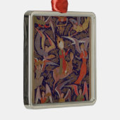 ペルシャ語予言者モハメッドの上昇 メタルオーナメント (右)