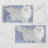 ペルシャ語、ピューター 名刺 (正面/裏面)