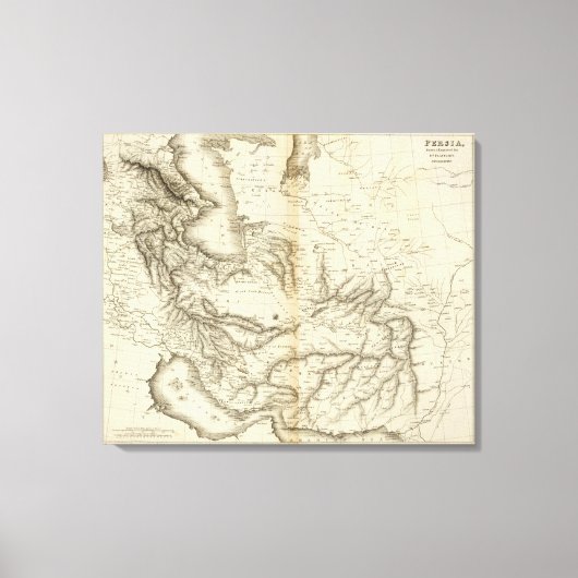 ペルシャ10 キャンバスプリント (正面)