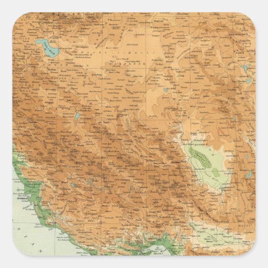 ペルシャ2 スクエアシール (正面)