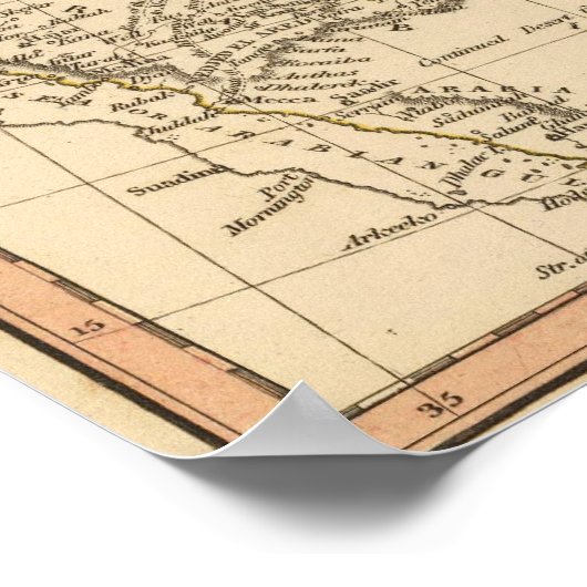 ペルシャ、アラビア ポスター (角)